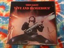 THIN LIZZY Live And Dangerous 1978 WARNER BROS Double Vinyl LP