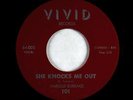 R&B 45 - Harold Burrage - She Knocks Me Out - Vivid - VG++