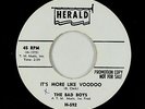 R&B Soul 45 - Bad Boys - It's More Like Voodoo - Herald - VG++