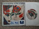 RARE INDIE GOTH PROMO 45 The Cure Lovesong/Late FICTION FICS30 1989 A1U/B1U