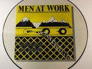 Men At Work – Business as Usual, NM Original White Vinyl Picture Disc, VERY RARE