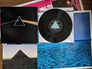PINK FLOYD The Dark Side Of The Moon JAPAN LP Book 2 Poster Solid Blue EOP-80778
