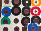Beatles + members 15 Colored Black Vinyl 45 Jukebox Only Cema