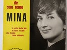 Mina ‎– Festival De San Remo - 1961  -  vinyle EP 45t