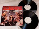 SCORPIONS World Wide Live 1985 GREEK WHITE LABEL TEST PRESS 2x VINYL LP PROMO