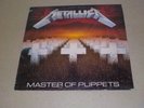METALLICA Master Of Puppets Rare Vinyl LP White Label Promo Record VG+  LP646