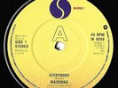 MADONNA Everybody / (Dub Version) ULTRA-RARE DEBUT UK 7