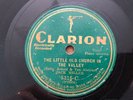 CLARION Record 78 rpm 5316 JACK MILLER Little Church in Valley / All My Dreams