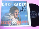 CHET BAKER LP SEXTET & QUARTET ORIG ITALY 1960 EX AUTOGRAFATO SIGNED CHET BAKER