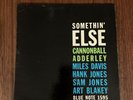 Canoonball Adderley-Somethin' Else Original Blue Note 1595 LP-RVG-Ear-Tested VG+