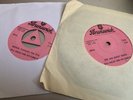 2 x Bill Haley UK Pink demos promos Rockin Through the Rye + Hot Dog Buddy Buddy