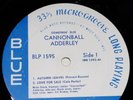 LP Somethin' Else CANNONBALL ADDERLEY Original Blue Note 1595 Miles Davis RVG
