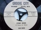 NORTHERN SOUL SAM WARD STONE BROKE / SISTER LEE GROOVE CITY VINYL PRESS VG+ CON