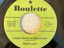 Rockabilly Bopper 45 Jimmy Lloyd - Where The Rio De Rosa Flows ROULETTE