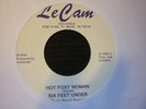 six feet under hot foxy woman  tramp/le cam   reissue soul 45 soul