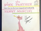 The Pink Panther AUTOGRAPHED BY HENRY MANCINI COVER ONLY Signed 1963 LP