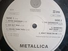 Metallica 2x LP Same The Black Album UK Vertigo Swirl 1st Press