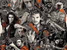 Guardians of the Galaxy Awesome Mix Vol. 1 Vinyl LP Mondo by Tyler Stout New