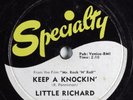 Rock & Roll 78 LITTLE RICHARD Keep A Knockin' SPECIALTY 611 V+ HEAR 2183