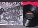 Vintage glam rock lp BON JOVI Slippery When Wet 1986 Mercury 1st press, inner NM