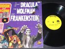 Vintage lp DRACULA WOLFMAN FRANKENSTEIN comic book record NEAL ADAMS monsters V+
