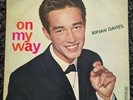 Bryan Davies On my way 1962 OZ HMV Pop Vocal LP EX