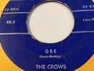 THE CROWS Gee/I Love You So RAMA #5 RED VINLY Rhythm & Blues Vocal Group.  HIT