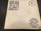 Crosby Stills Nash Vinyl & Young Live At The Los Angeles Forum 6-26-70 Vinyl LP