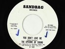 Northern Soul 45 - Epitome Of Sound - You Don't Love Me - Sandbag