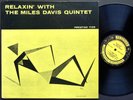 MILES DAVIS Relaxin' LP PRESTIGE PRLP 7129 NJ RVG MONO John Coltrane Red Garland