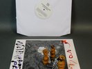 Rudimentary Peni Cacophony LP White With Chess Pieces SIGNED Nick Blinko AL/JE