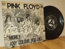 PINK FLOYD Money SUPER RARE Danish PS Picture Sleeve 45 vinyl 7''
