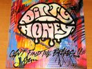 DIRTY HONEY - CAN'T FIND THE BRAKES - SIGNED JACKET - WHITE COLORED VINYL LP