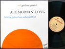 RED GARLAND JOHN COLTRANE DONALD BYRD All Mornin' Long LP ESQUIRE 32-099 UK RVG