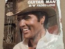 RARE   Elvis Red Vinyl 7” 45rpm Guitar Man Mono Guitar Man Stereo RCA PROMO