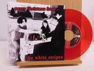 The White Stripes rock  Red Vinyl 45 Candy Cane Children on Third Man