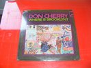 DON CHERRY - WHERE IS BROOKLYN - S/SEALED MINT - ( clipped )