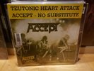 ACCEPT   TUETONIC HEART ATTACK   Rare as chicken teeth 2LP SET EX/EX