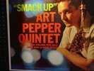 ART PEPPER QUINTET: Smack Up US Contemporary Autographed Mint