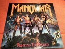 Manowar, Fighting The World, Hyper Rare, SIGNED By 4 Band Members