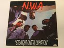N.W.A. Straight Outta Compton LP Ruthless BRLP534 UK 1988 Vinyl Record