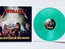 Metallica DESTROYED IN THE MOSH LIVE IN NY 1984 SOUNDBOARD Green Vinyl LP