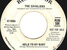 Northern Soul - The Cavaliers - Hold to my baby - original US RCA Victor label