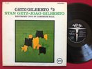 STAN GETZ / JOAO GILBERTO #2 LP (1966) VG+ VAN GELDER LATIN JAZZ VERVE V6-8623