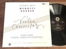 RUGGIERO RICCI (VIOLIN)   MENOTTI BARBER / REFERENCE RR-45 AUDIOPHILE NM LP