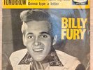 BILLY FURY Maybe tomorrow Decca DFE 6597 Rare UK EP from 1959 round centre