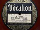 FLETCHER HENDERSON & HIS ORCH ‘DO THAT THING’ VOCALION 78, ROSA HENDERSON VOCAL