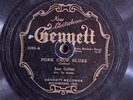 Gennett 6260 Sam Collins PORK CHOP BLUES  Blues  78 rpm 1927 V- 3 know copies