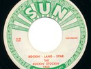 SUN 1960 - The Rockin' Stockin' - Lang-Syne / Yuleville  Xmas Rockabilly 45 rpm