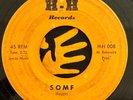 THE HITCH-HIKERS - Somf / RARE GARAGE FUNK 45 PRIVATE H-H RECORDS